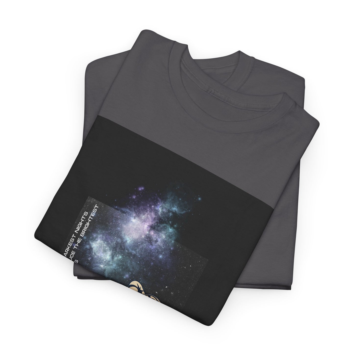 Be Brave Tee, Inspirational T-Shirt, Unisex Cotton Top, Space Graphic Shirt, Motivational Gift, Everyday Wear