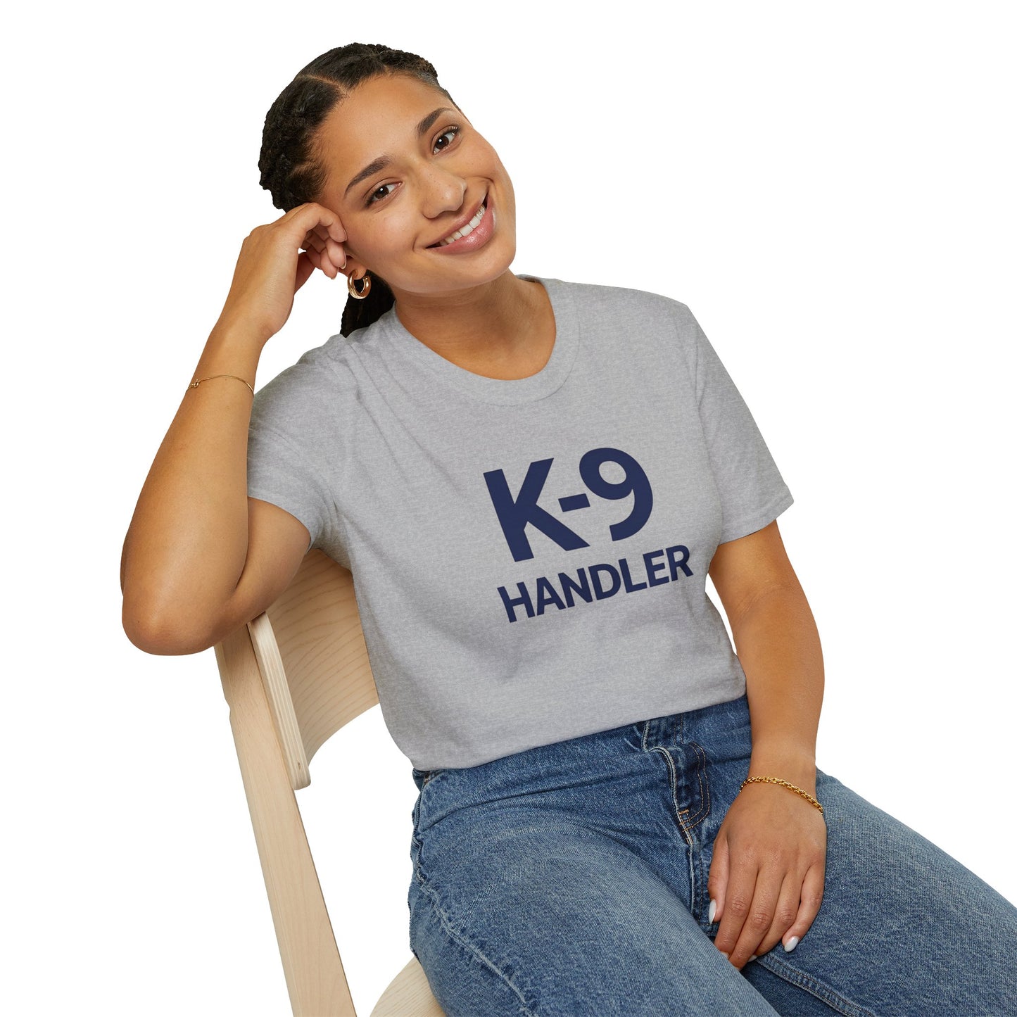 K-9 Handler Unisex T-Shirt, Dog Handler Gift, Pet Lover Apparel, Canine Cop Shirt