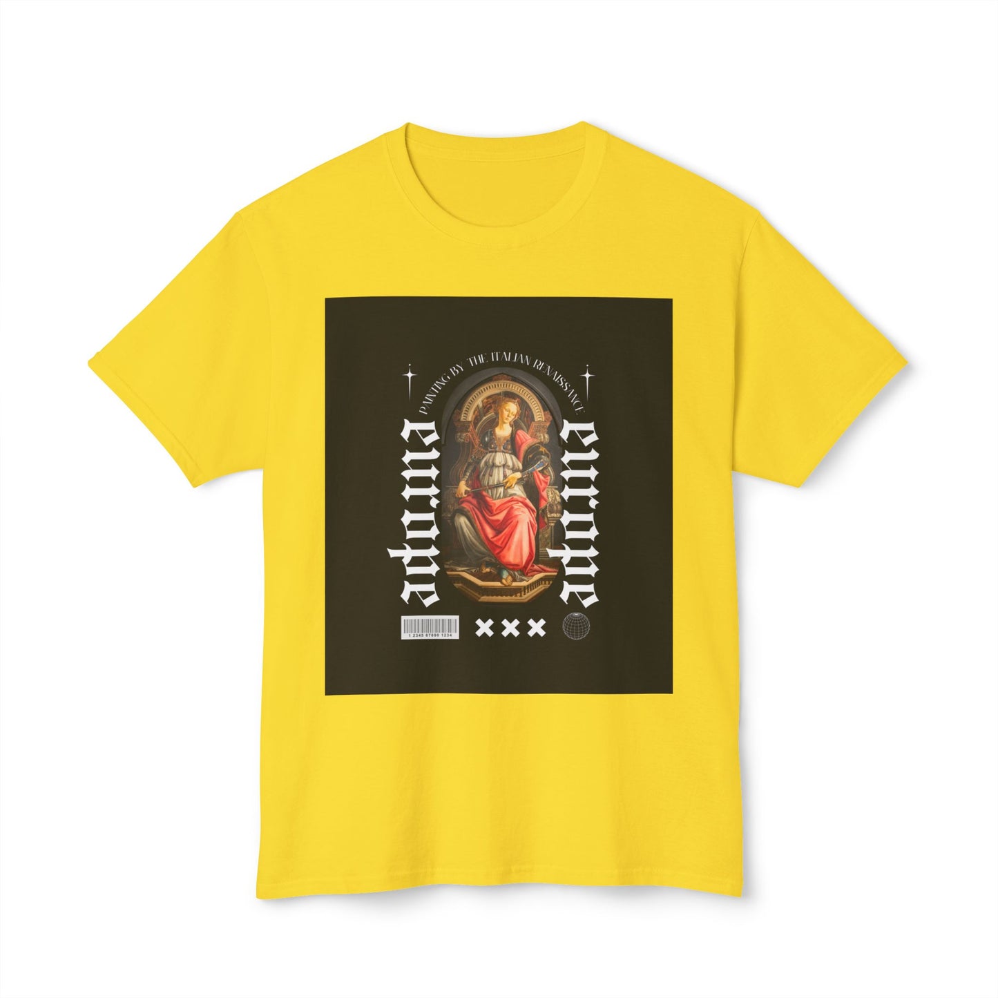 Italian Renaissance Painting Tee, Trendy Cotton Shirt for Art Lovers, Unique Gift for Birthdays, Festivals, Casual Wear