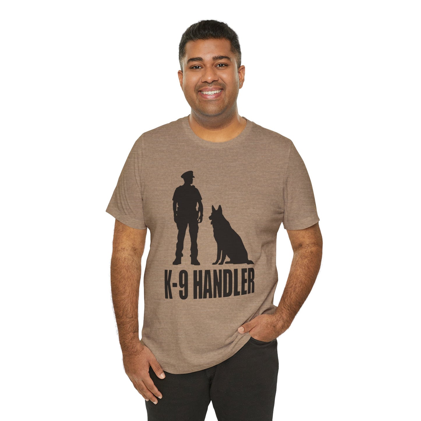 K9 Handler Unisex Tee, Dog Lover Gift, Pet Handler Shirt, Animal Advocate Apparel, Canine Enthusiast Top, Training Gear