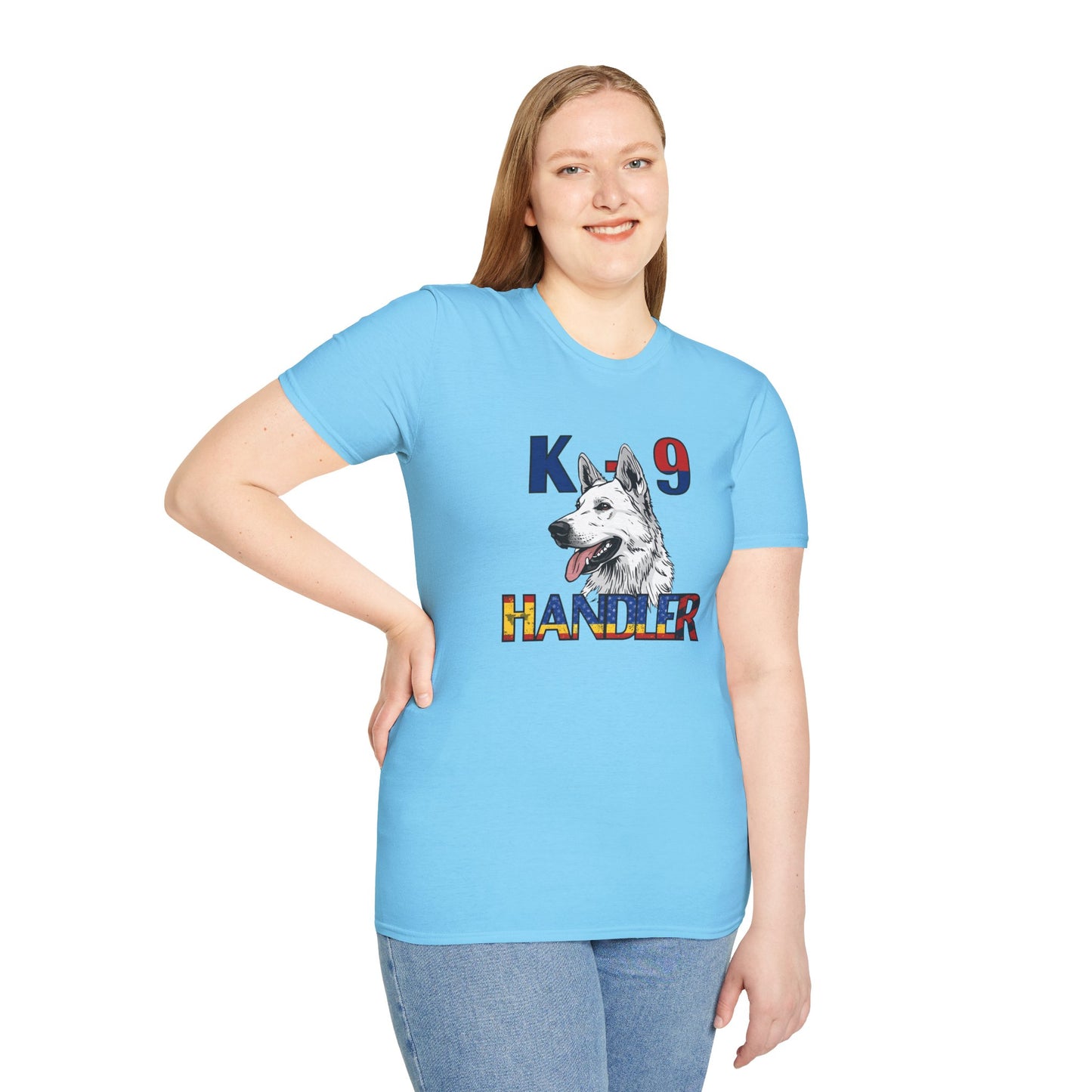 German Shepherd K9 Handler T-Shirt, Police Dog Tee, Canine Enthusiast Apparel
