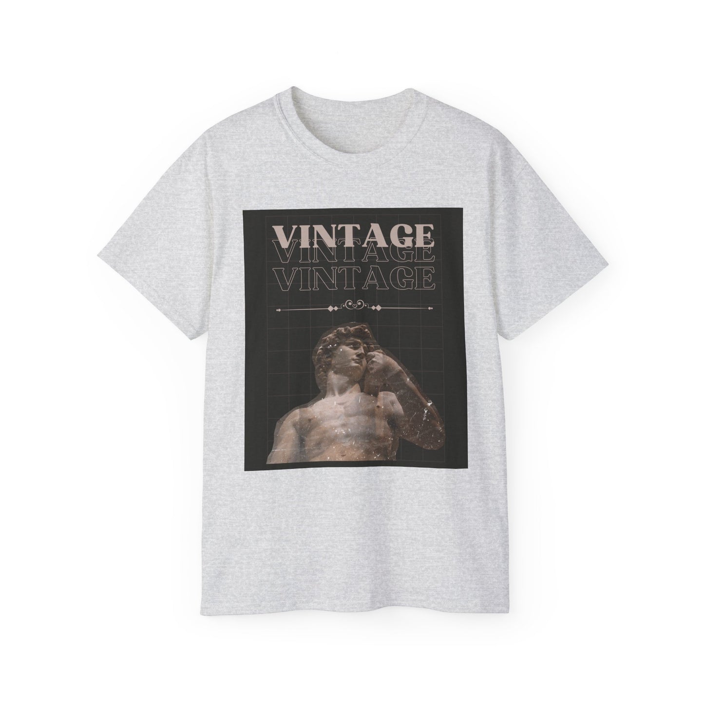 Vintage Ancient Roman Sculpture Art Unisex Tee, Retro Graphic T-Shirt, Casual Wear, Gift for Art Lovers, Unique Vintage Style Tee