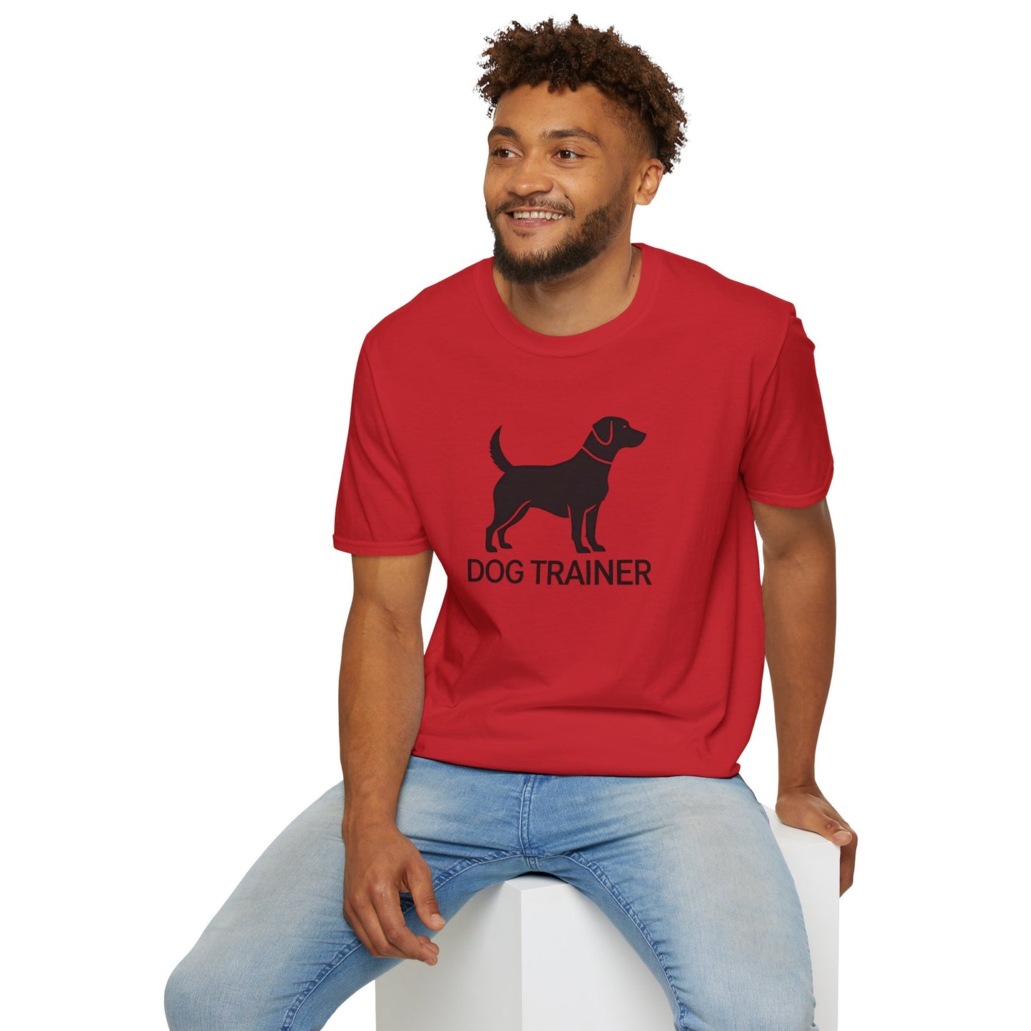 Dog Trainer Unisex Softstyle T-Shirt | Casual Pet Lover Tee, Gifts for Dog Trainers, Dog Lover Apparel