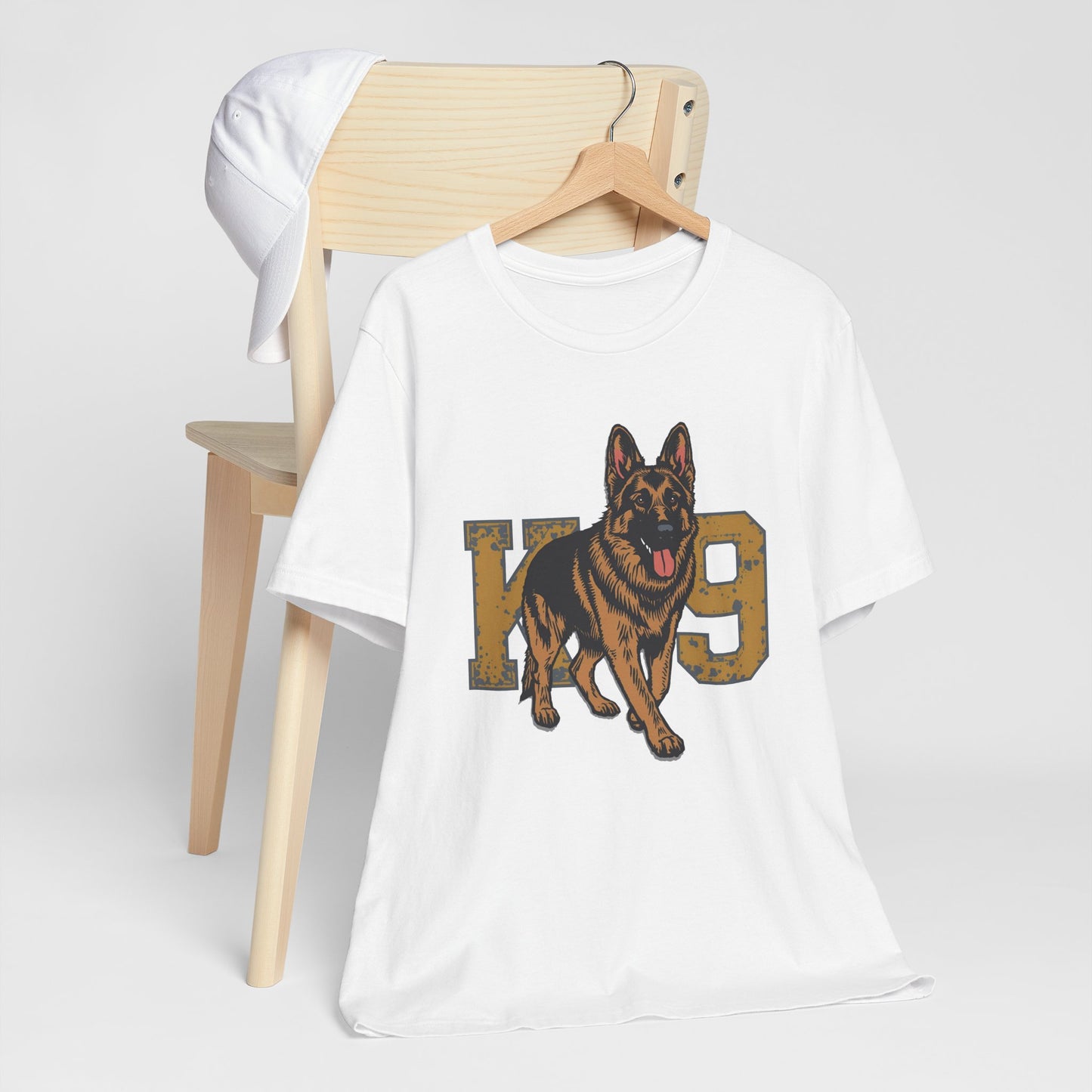 K9 Dog Lover German Shepherd Tee, Pet Owner Gift, Unisex Jersey Shirt