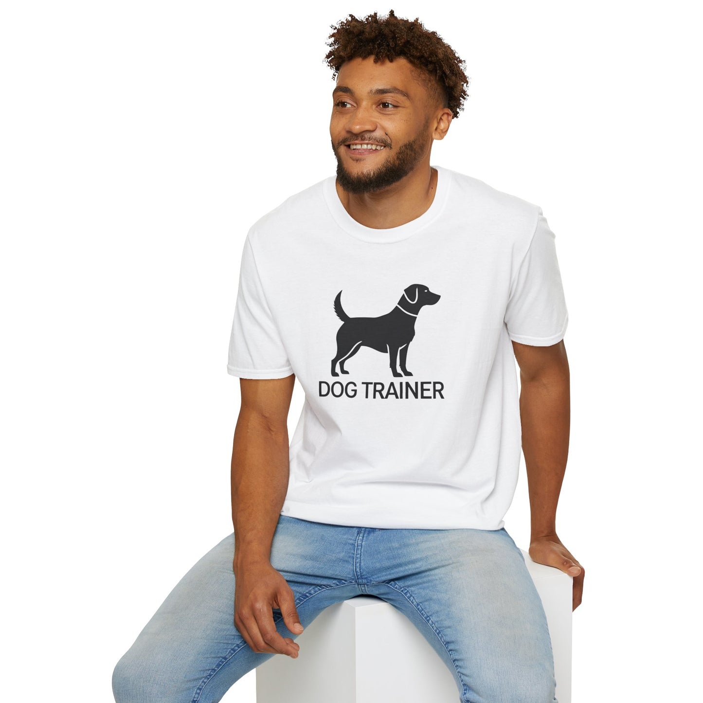 Dog Trainer Unisex Softstyle T-Shirt | Casual Pet Lover Tee, Gifts for Dog Trainers, Dog Lover Apparel