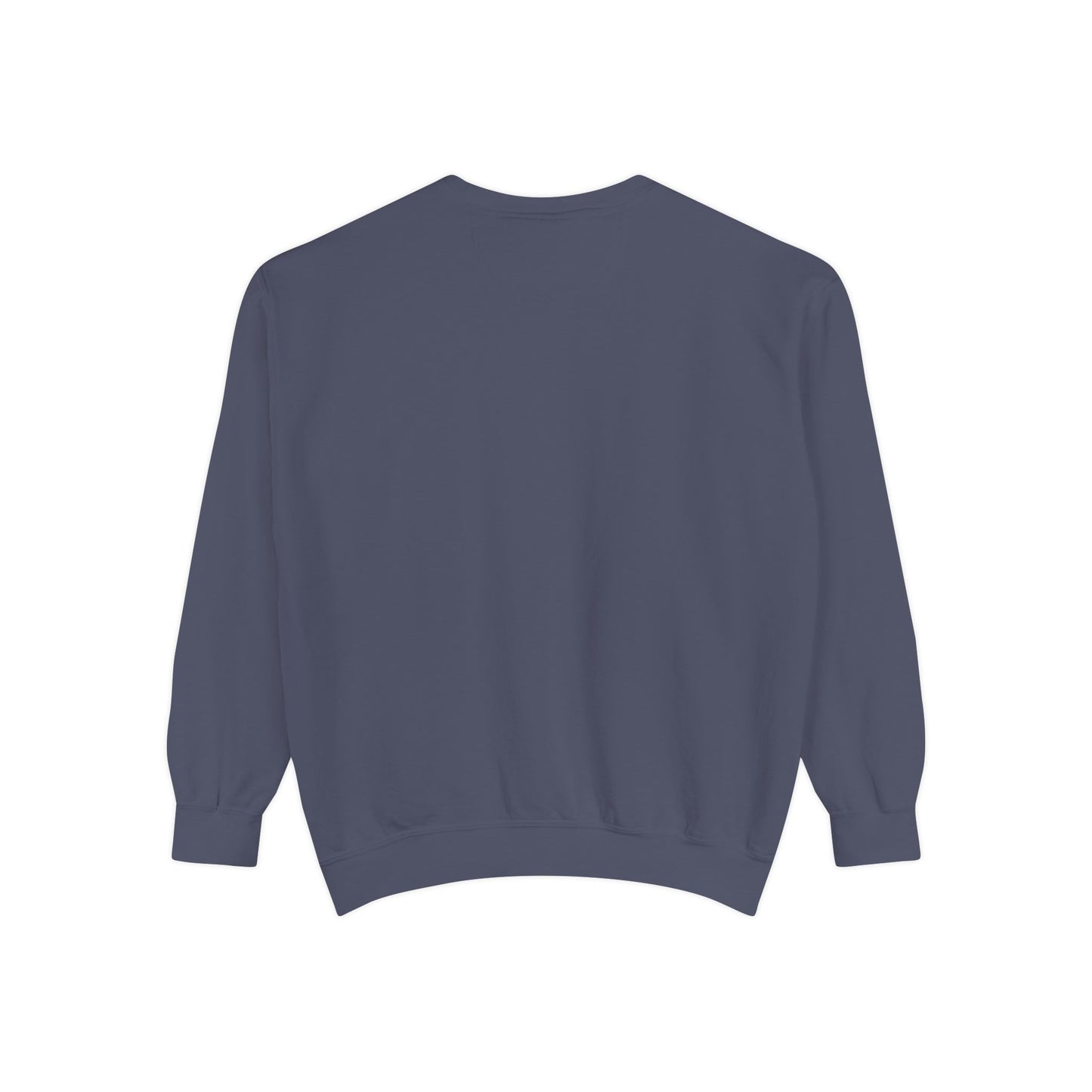 Unisex Dog Lover Sweatshirt With a Graphic of a German Shepherd Holding a White Bone in Mouth