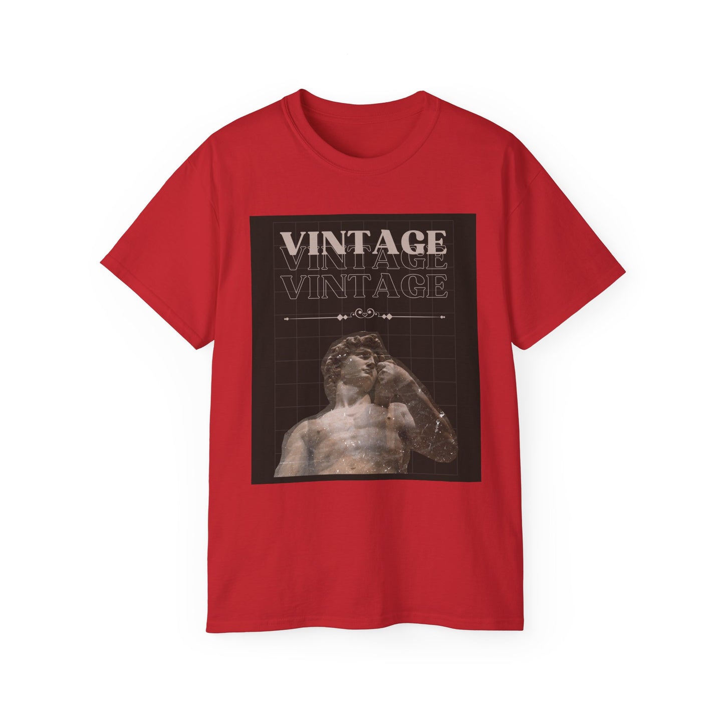 Vintage Ancient Roman Sculpture Art Unisex Tee, Retro Graphic T-Shirt, Casual Wear, Gift for Art Lovers, Unique Vintage Style Tee