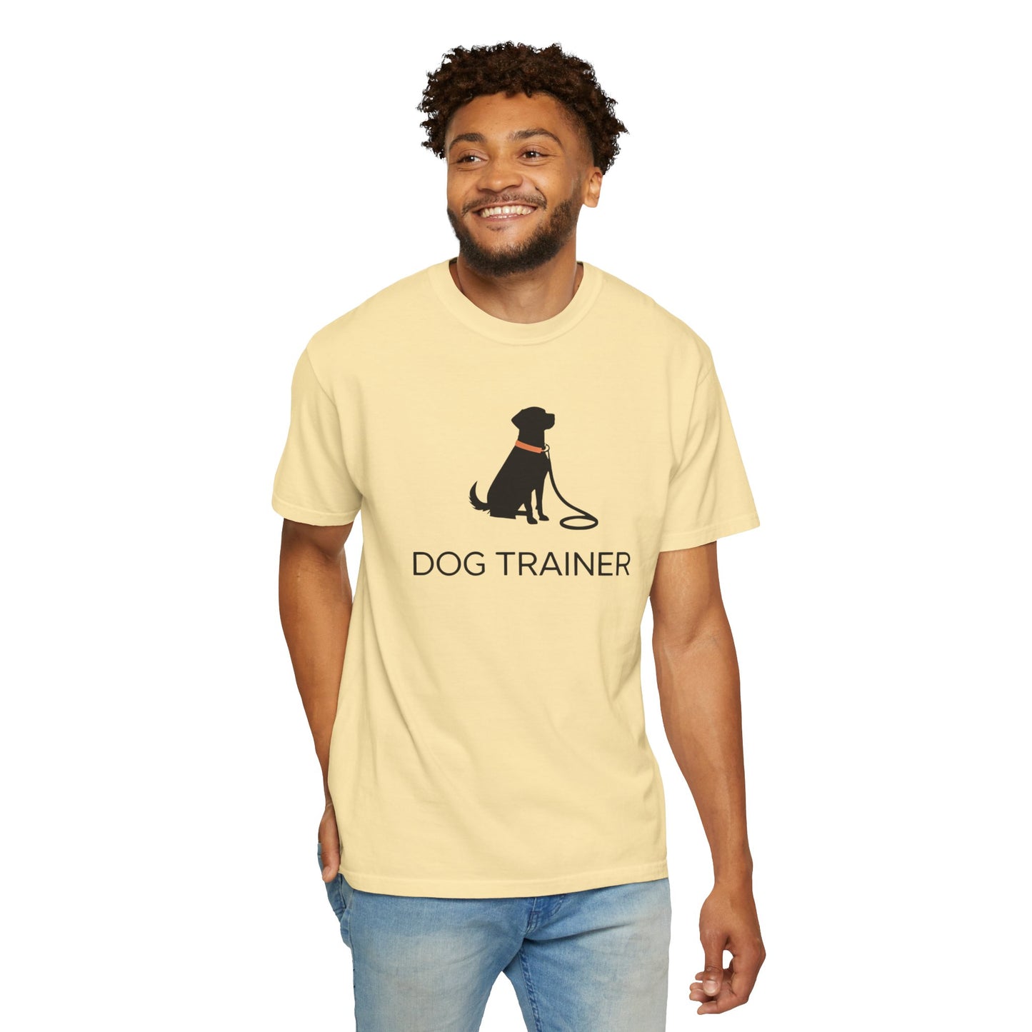 Dog Trainer T-Shirt, Black Dog, Pet Lover Gift, Animal Care Apparel, Gift for Dog Trainers