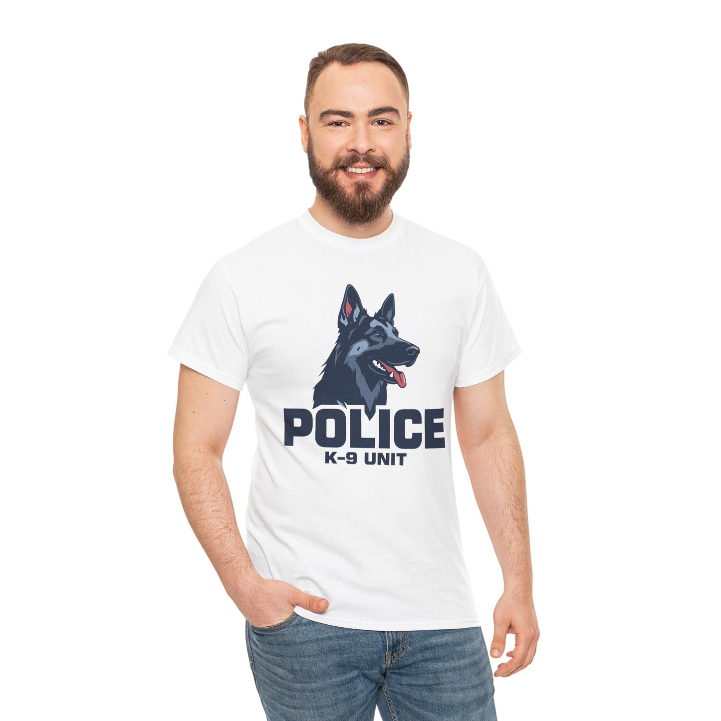 Police K-9 Unit Tee for Dog Lovers, Police Dog Apparel, Gift for K9 Handlers