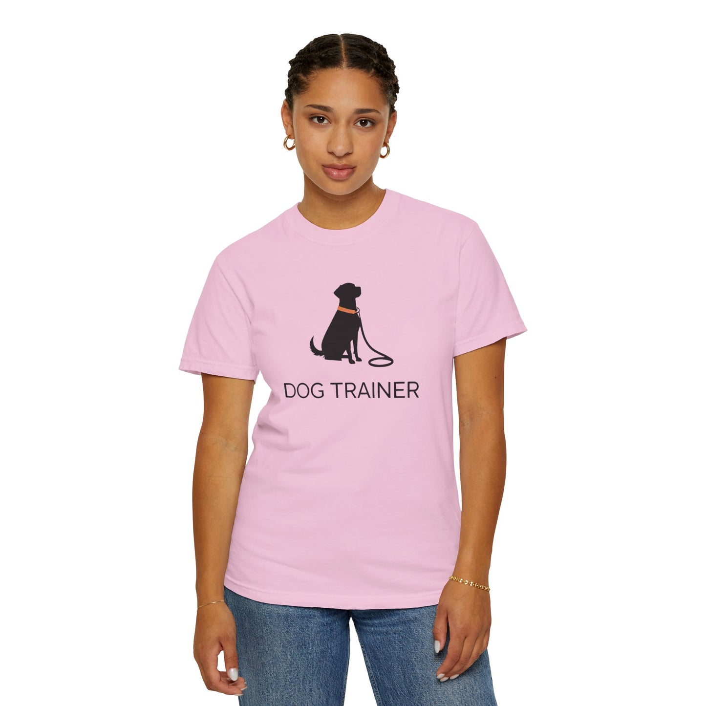Dog Trainer T-Shirt, Black Dog, Pet Lover Gift, Animal Care Apparel, Gift for Dog Trainers