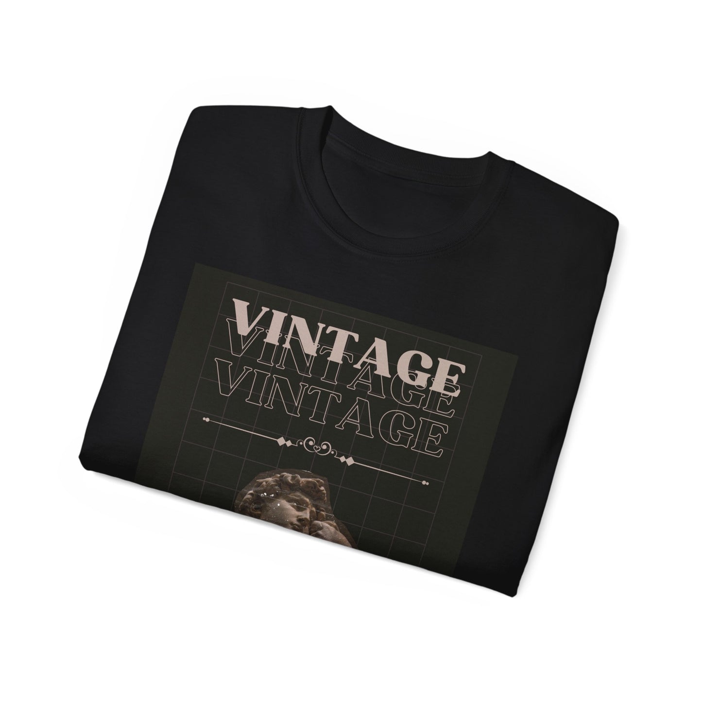 Vintage Ancient Roman Sculpture Art Unisex Tee, Retro Graphic T-Shirt, Casual Wear, Gift for Art Lovers, Unique Vintage Style Tee