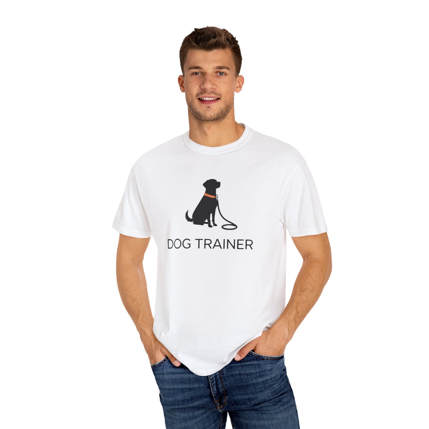 Dog Trainer T-Shirt, Black Dog, Pet Lover Gift, Animal Care Apparel, Gift for Dog Trainers