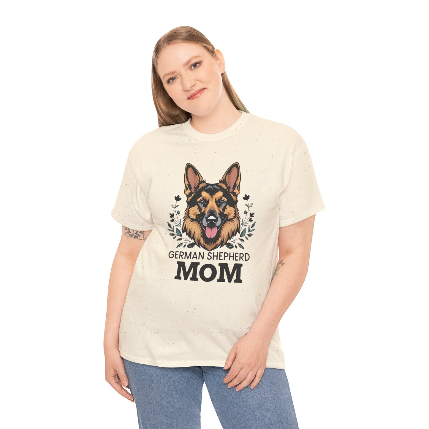 German Shepherd Mom Tee - Perfect Gift for Dog Lovers, Animal Lovers, Pet Parenthood, Birthday, Mother's Day