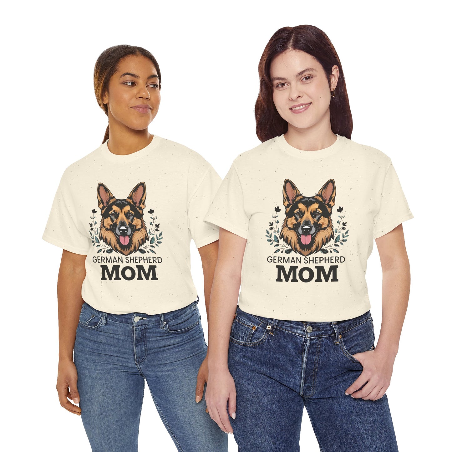 German Shepherd Mom Tee - Perfect Gift for Dog Lovers, Animal Lovers, Pet Parenthood, Birthday, Mother's Day
