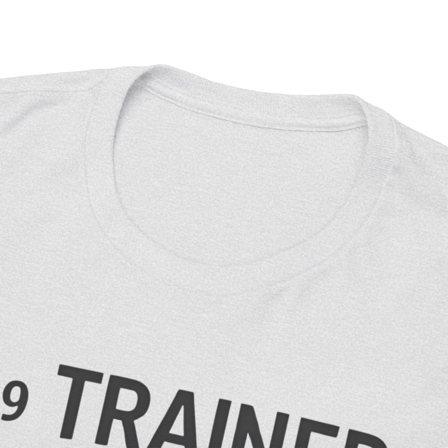 K-9 Trainer Heavy Cotton T-Shirt, Dog Owner Gift, Police Dog Shirt, Animal Enthusiast Apparel, Casual Style Tee