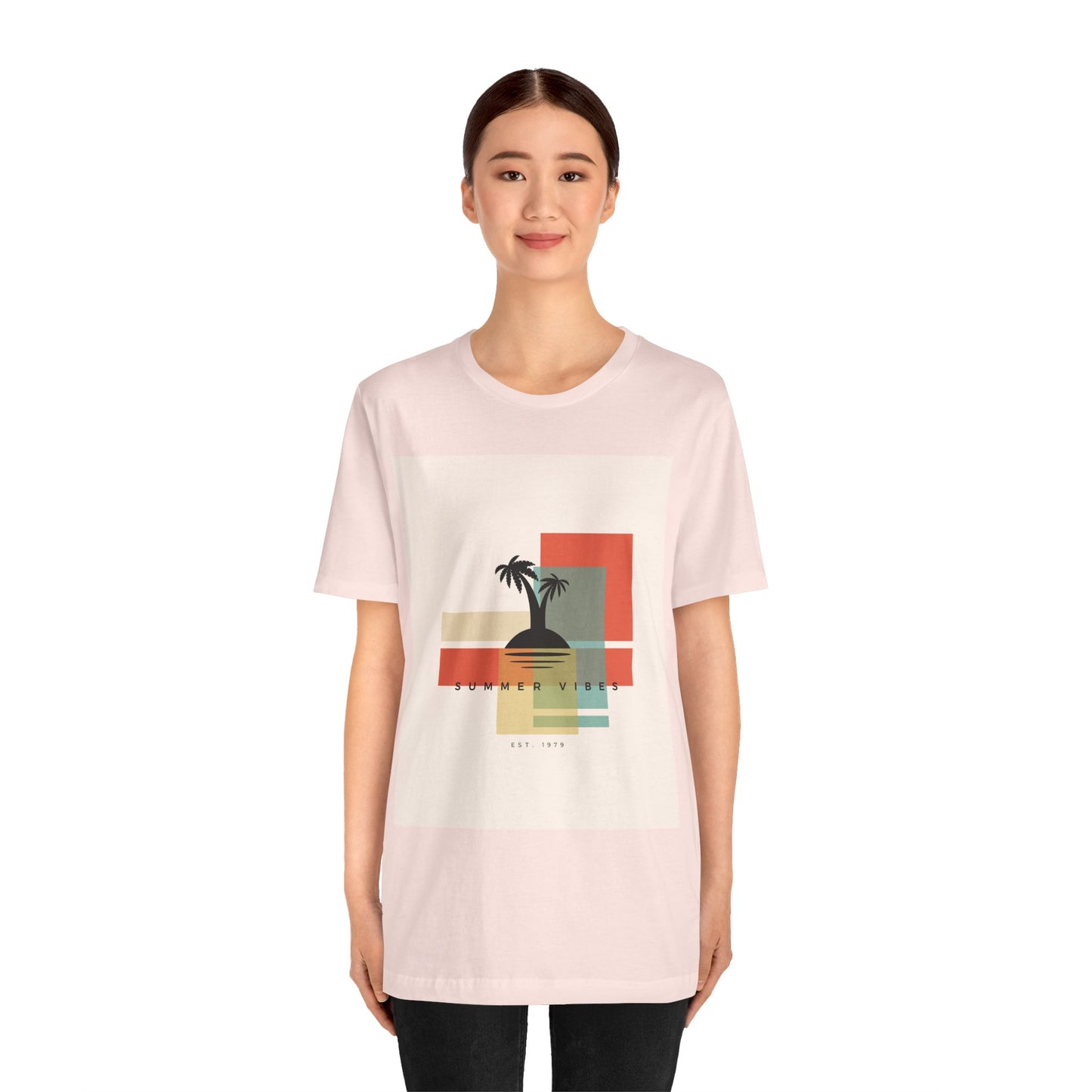 Tropical Sunset Tee, Summer Vibes Shirt, Vacation Outfit, Unisex Graphic Tee, Gift for Beach Lovers, Casual Wear