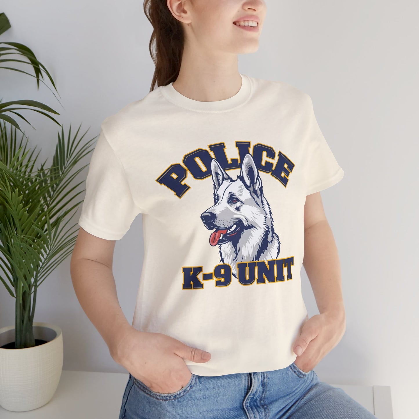 German Shepherd K-9 Unit Police Tee - Perfect for Dog Lovers, Police Fans