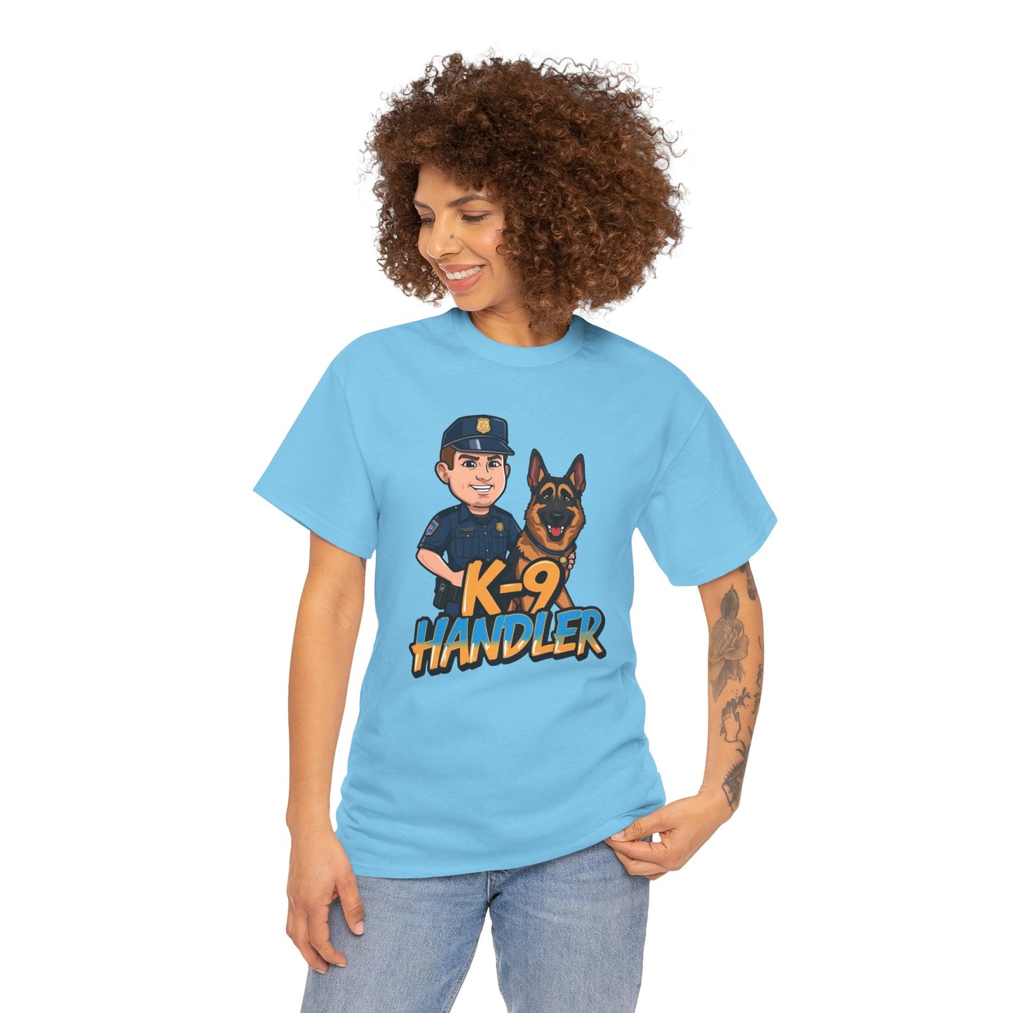 Funny K-9 Handler T-Shirt: The Ultimate Gift for Dog Lovers & Officers