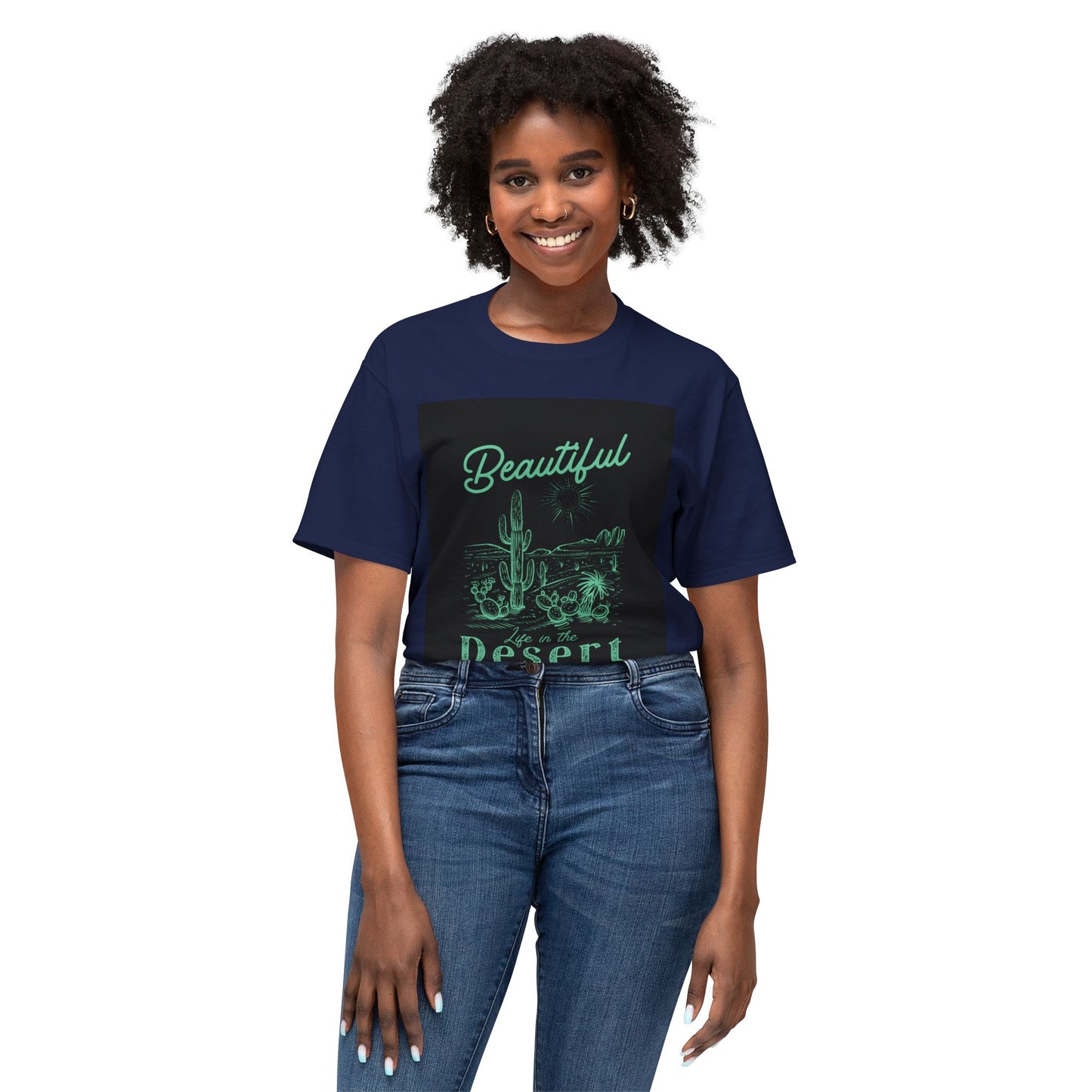 Beautiful Desert Unisex T-Shirt, Nature Lover Tee, Summer Vacation Apparel, Gift for Him/Her, Retro Graphic Shirt
