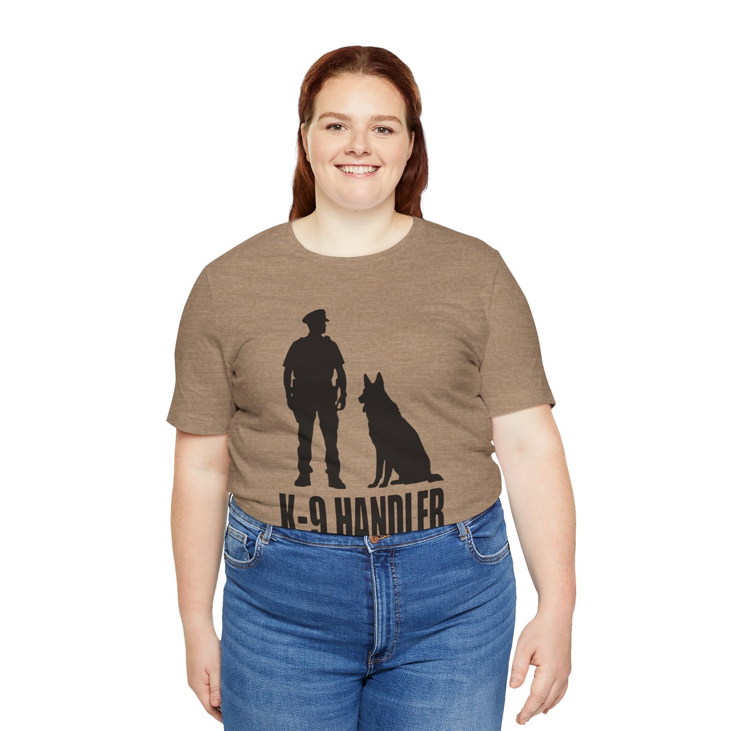 K9 Handler Unisex Tee, Dog Lover Gift, Pet Handler Shirt, Animal Advocate Apparel, Canine Enthusiast Top, Training Gear