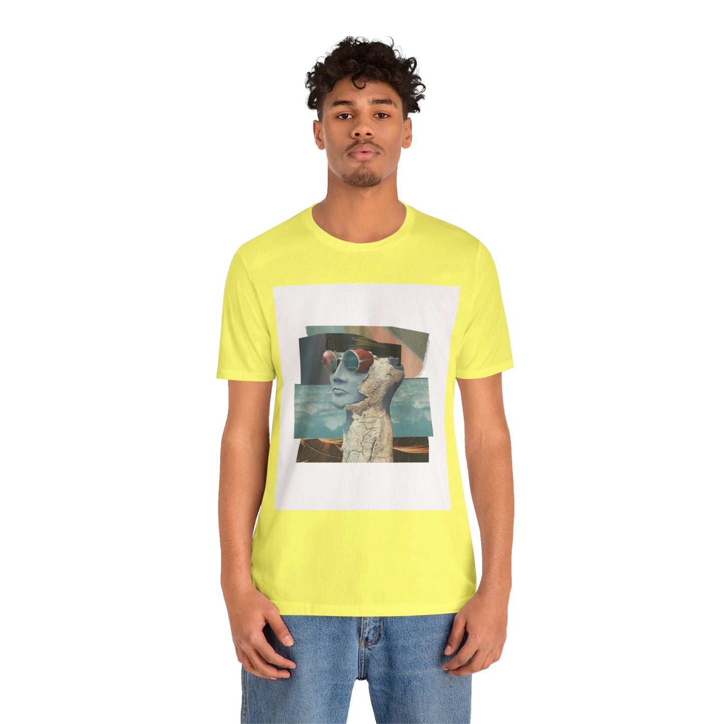 Retro Vibes Unisex Jersey Tee - Cool Graphic Shirt for Everyday Wear, Gift for Friends, Summer Style, Casual Hanging Out