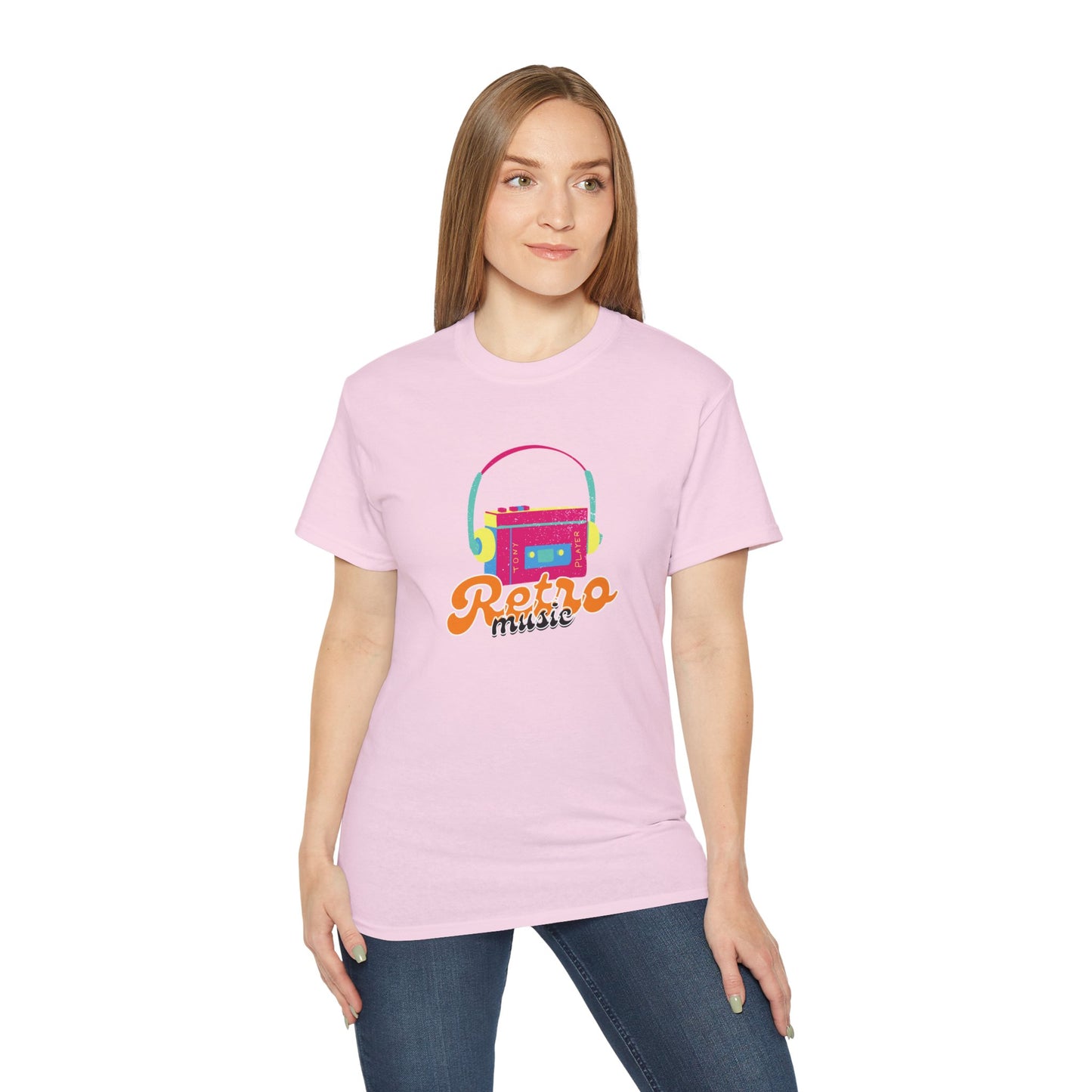 Retro Music Unisex Tee, Vintage Style Shirt, 80s Music Lover Gift, Casual Wear, Festival Outfit, Music Party T-Shirt
