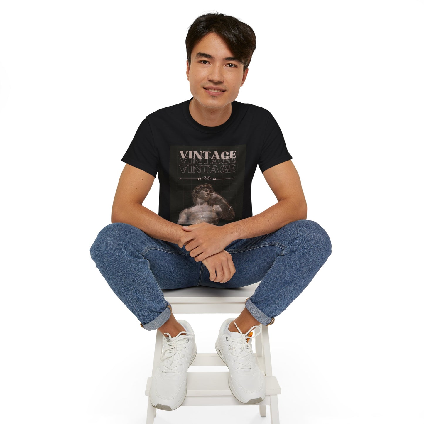 Vintage Ancient Roman Sculpture Art Unisex Tee, Retro Graphic T-Shirt, Casual Wear, Gift for Art Lovers, Unique Vintage Style Tee
