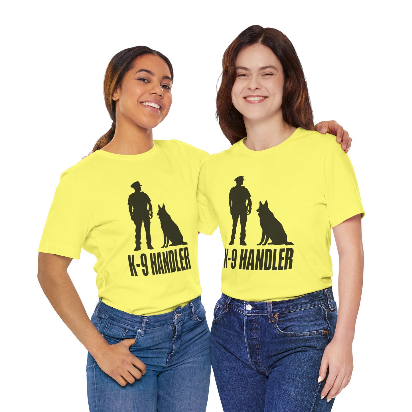 K9 Handler Unisex Tee, Dog Lover Gift, Pet Handler Shirt, Animal Advocate Apparel, Canine Enthusiast Top, Training Gear