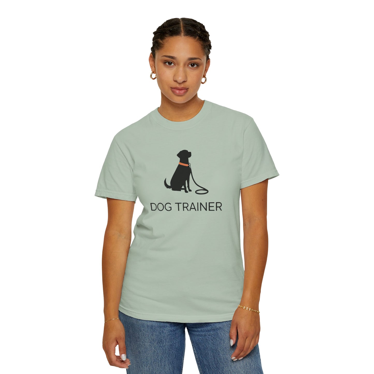Dog Trainer T-Shirt, Black Dog, Pet Lover Gift, Animal Care Apparel, Gift for Dog Trainers