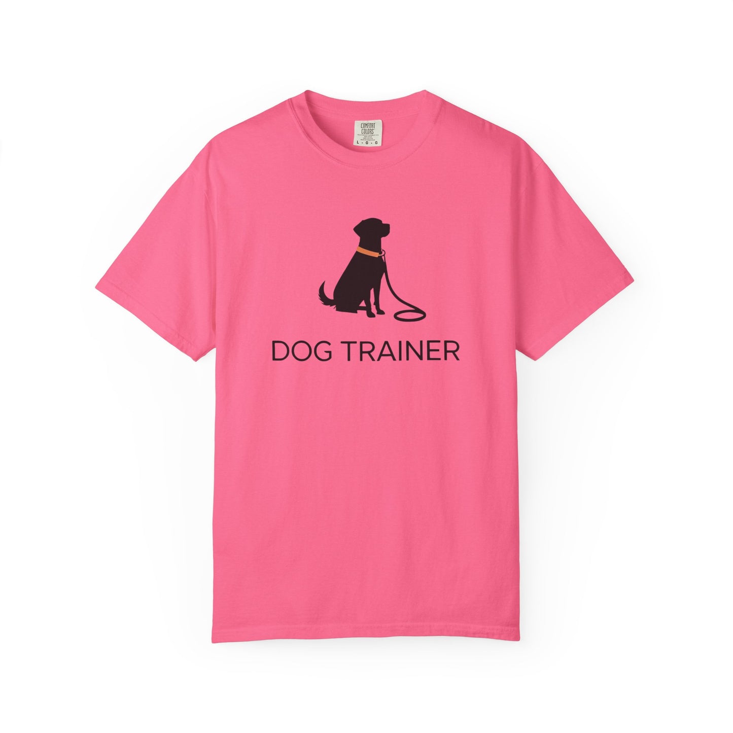 Dog Trainer T-Shirt, Black Dog, Pet Lover Gift, Animal Care Apparel, Gift for Dog Trainers