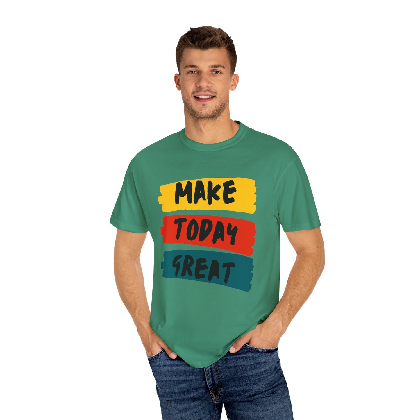 Motivational Unisex T-Shirt - Make Today Great, Casual Wear, Gifts for Her, Gifts for Him, Inspirational Tee, Everyday Comfort