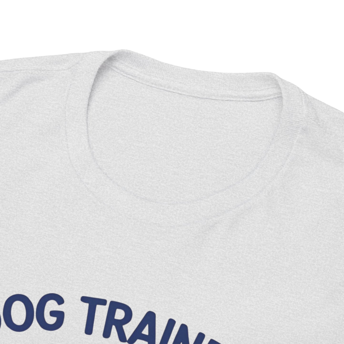 Dog Trainer Unisex Heavy Cotton Tee - I Make It Happen, Golden Retriever, Training Sessions, Gifts, Casual Wear, Animal Enthusiasts