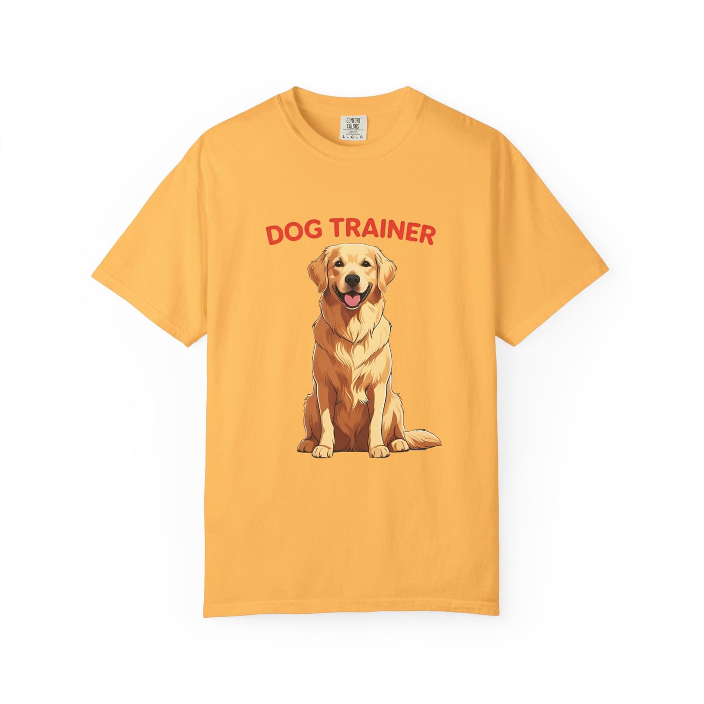 Dog Trainer Unisex Garment-Dyed T-Shirt | Perfect Gift for Dog Lovers, Pet Owners, Trainers, Birthdays, and Everyday Use