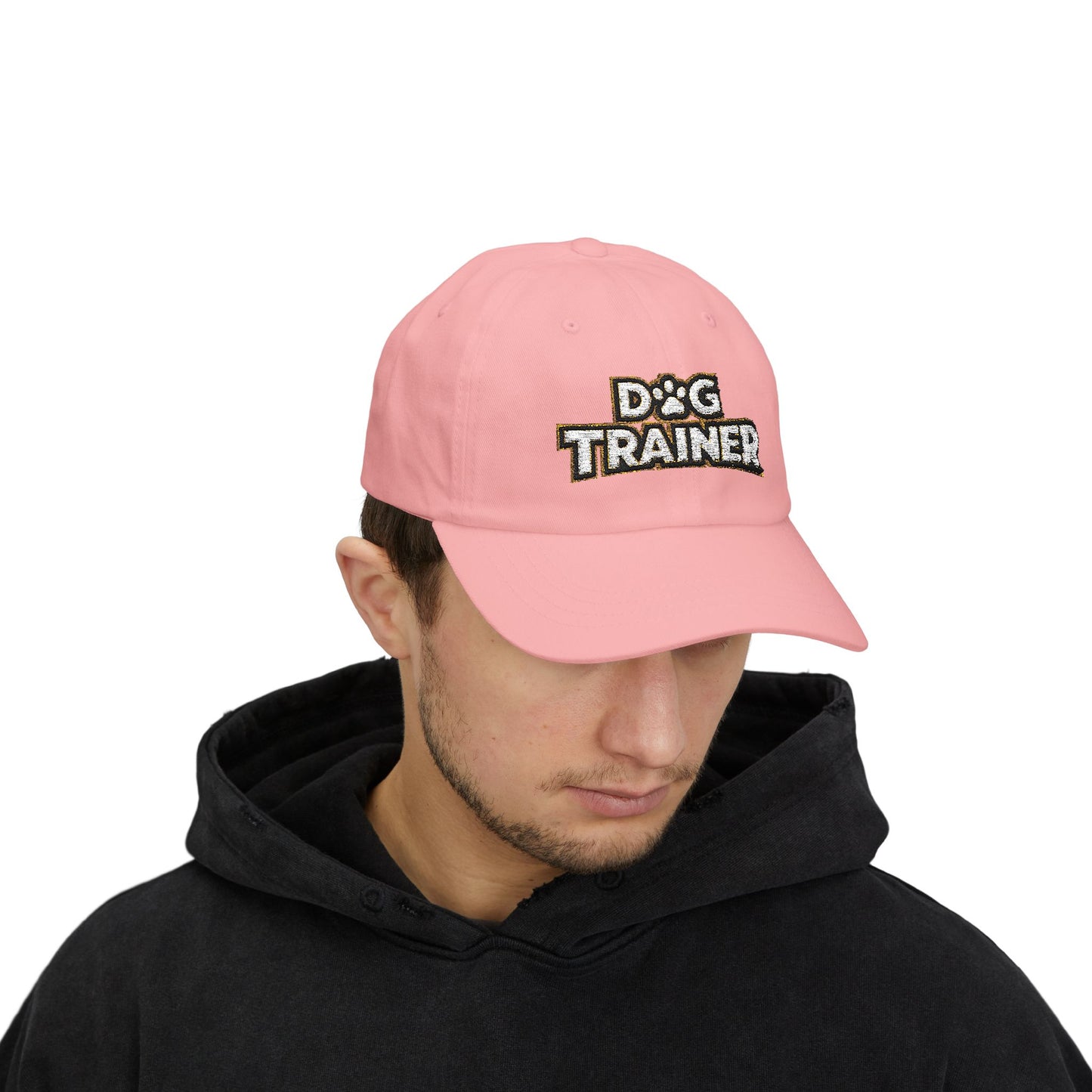 Embroidered Dog Trainer Classic Dad Cap, Adjustable Baseball Cap, Dog Owner Accessory