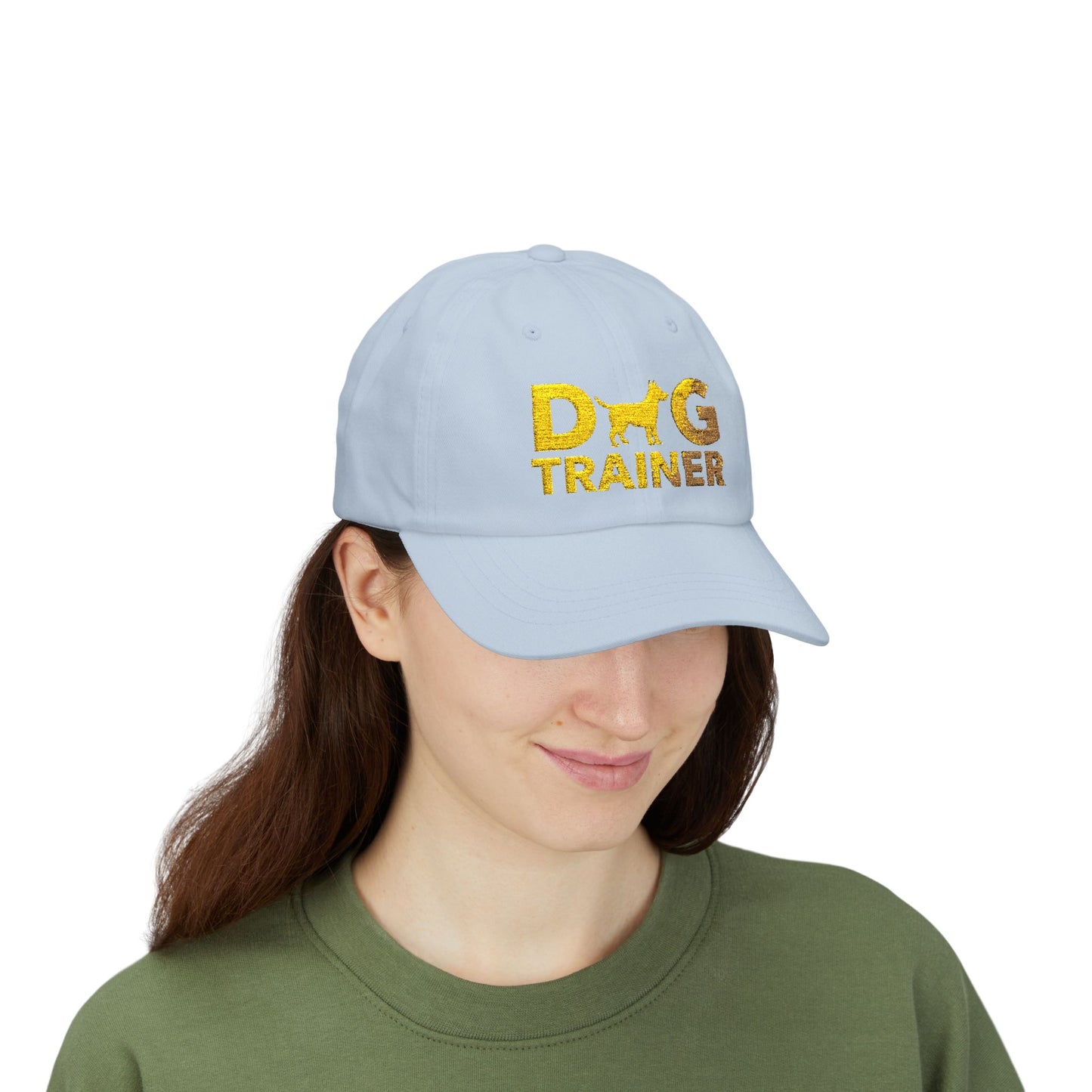 Dog Trainer Classic Dad Cap, Golden Embroidery Design, Pet Trainer Gift, Casual Wear