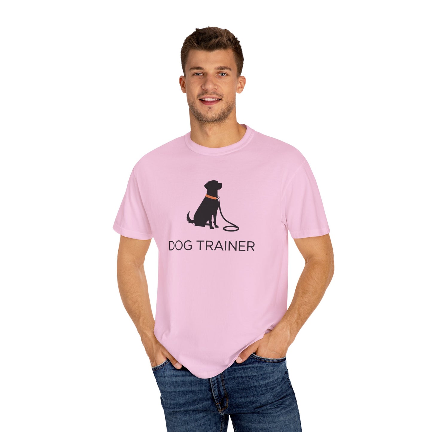 Dog Trainer T-Shirt, Black Dog, Pet Lover Gift, Animal Care Apparel, Gift for Dog Trainers