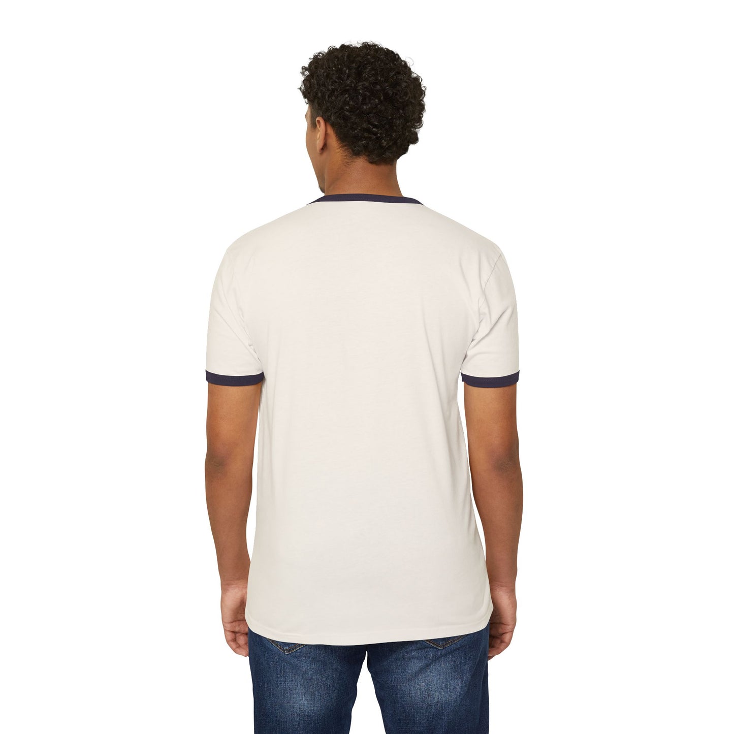 Live in the Moment Unisex Cotton Ringer T-Shirt, Retro Graphic Tee, Casual Wear, Gift for Her, Motivational Trendy Top