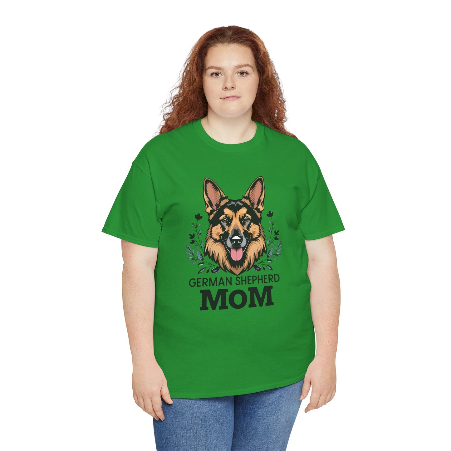 German Shepherd Mom Tee - Perfect Gift for Dog Lovers, Animal Lovers, Pet Parenthood, Birthday, Mother's Day