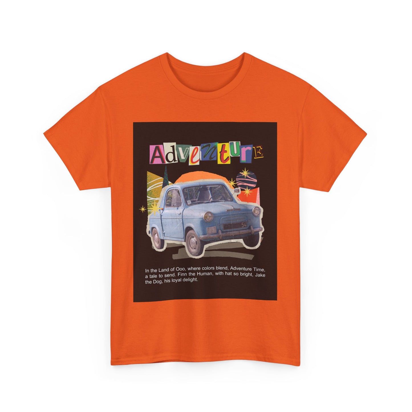 Adventure-Themed Unisex Cotton Tee, Retro Car Graphic Tee, Travel T-Shirt, Gift for Adventurers, Vintage Exploration Top