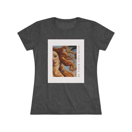 Inspirational Women's Tee, Be Your Own Muse Shirt, Motivational Graphic Top, Gift for Her, Everyday Style