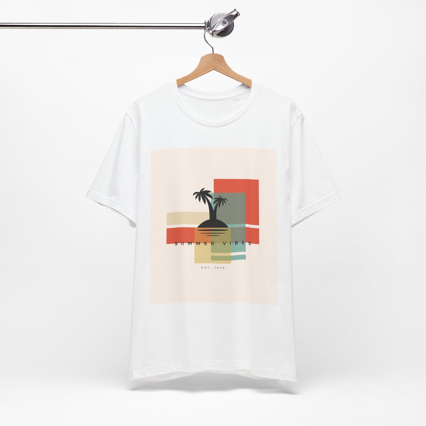 Tropical Sunset Tee, Summer Vibes Shirt, Vacation Outfit, Unisex Graphic Tee, Gift for Beach Lovers, Casual Wear