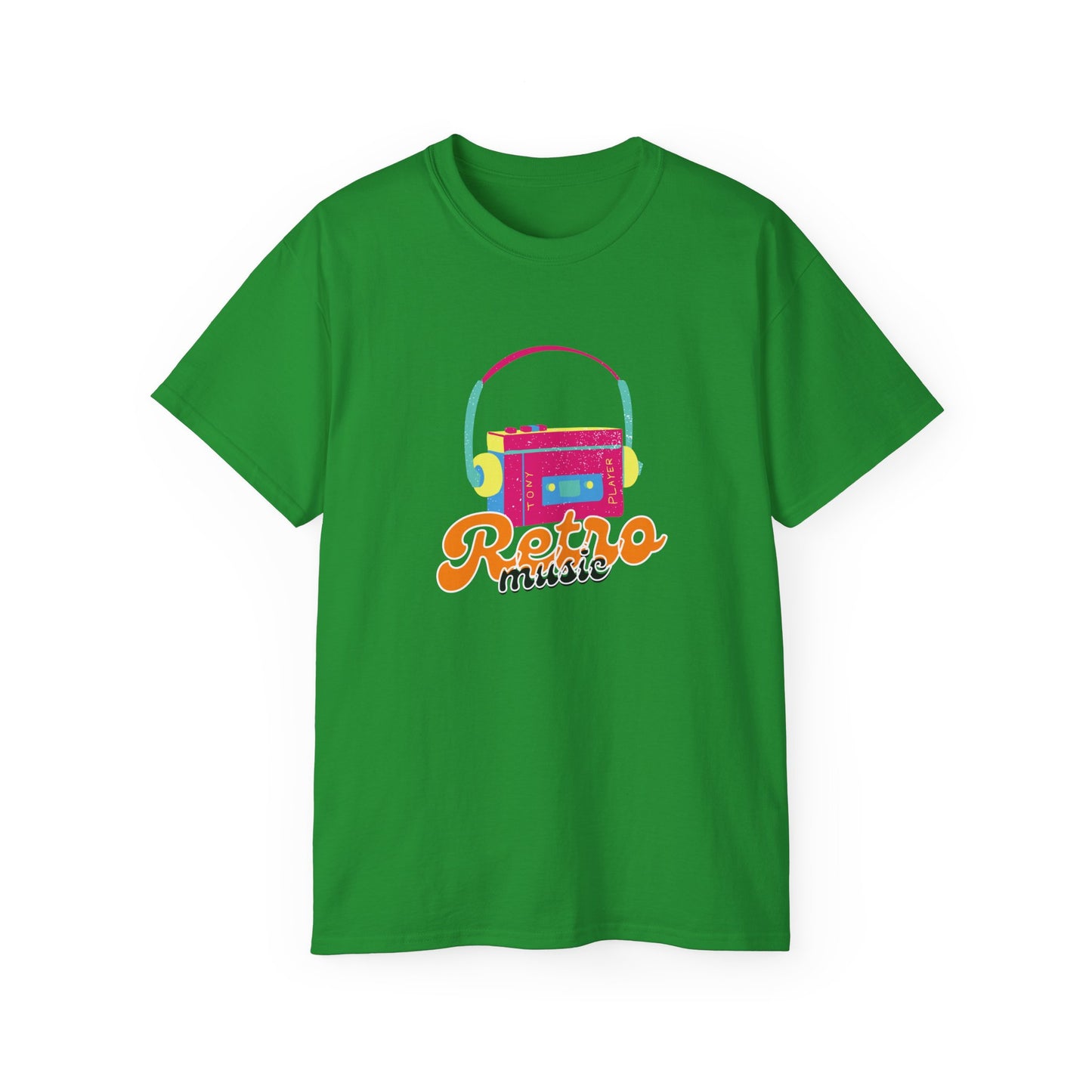 Retro Music Unisex Tee, Vintage Style Shirt, 80s Music Lover Gift, Casual Wear, Festival Outfit, Music Party T-Shirt