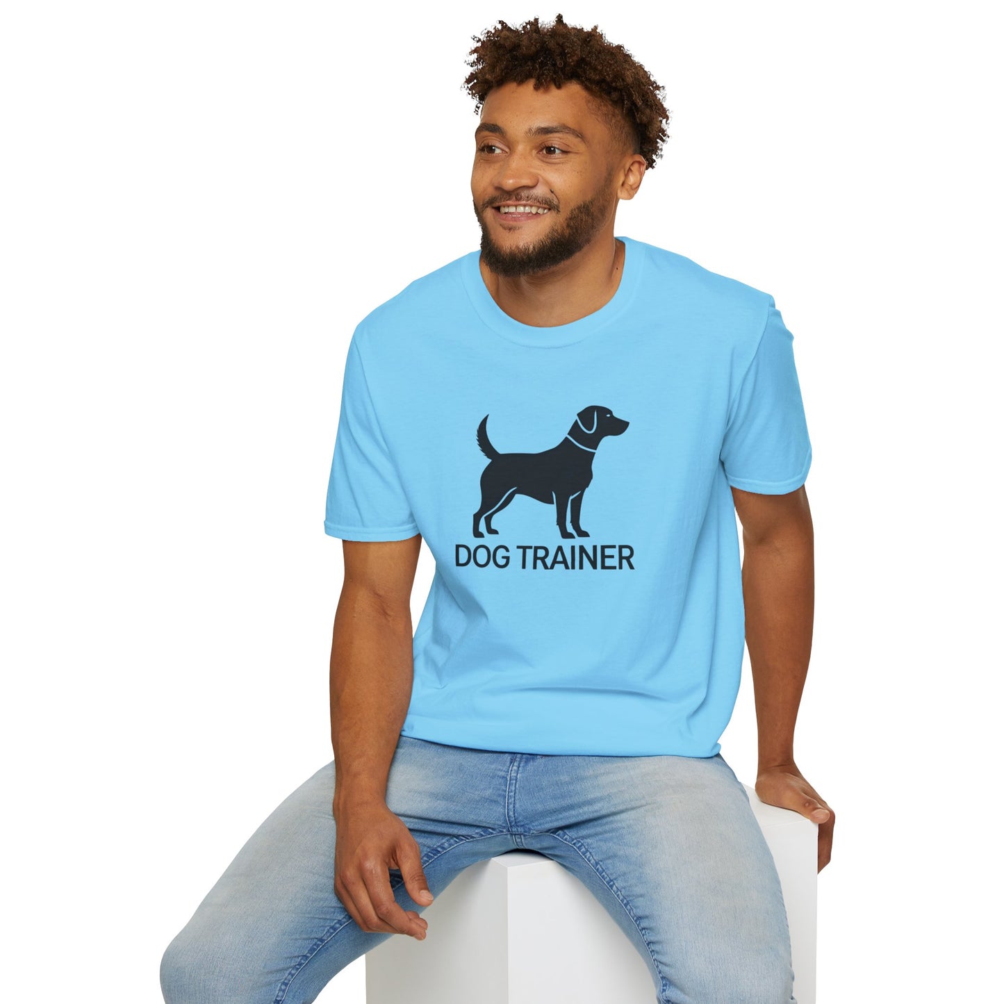 Dog Trainer Unisex Softstyle T-Shirt | Casual Pet Lover Tee, Gifts for Dog Trainers, Dog Lover Apparel