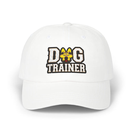 Embroidered Dog Trainer Classic Dad Cap - Perfect Gift for Dog Owners, Casual Hat, Adjustable Baseball Cap