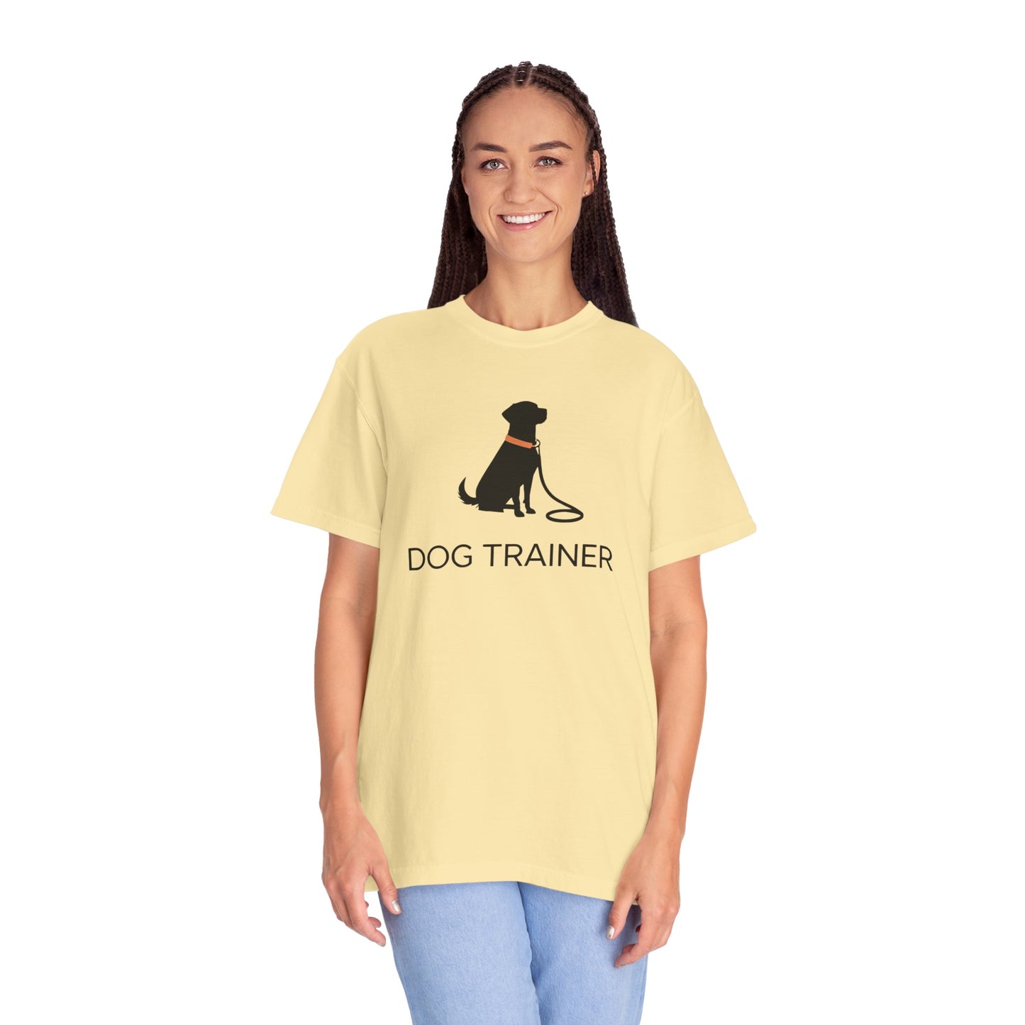 Dog Trainer T-Shirt, Black Dog, Pet Lover Gift, Animal Care Apparel, Gift for Dog Trainers