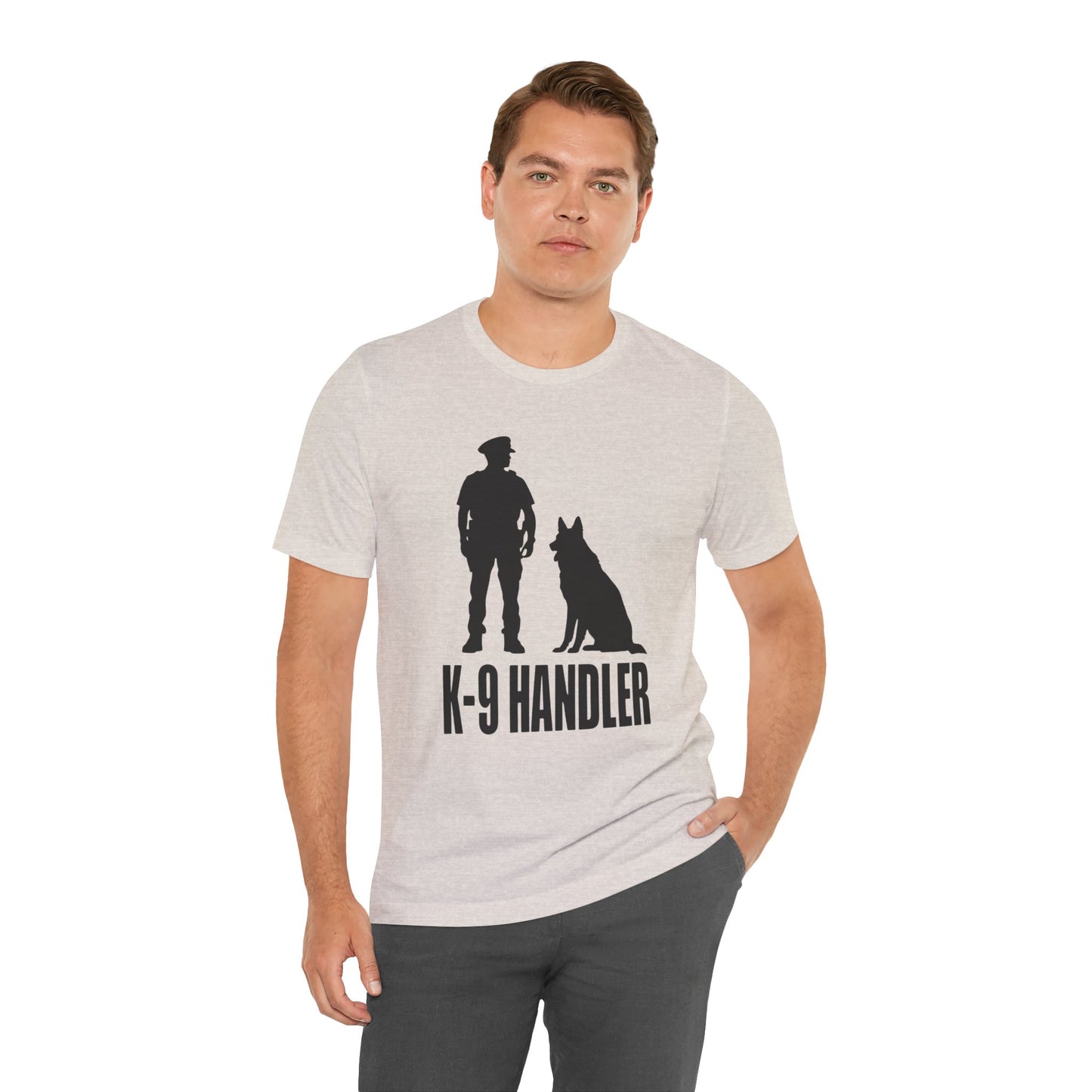 K9 Handler Unisex Tee, Dog Lover Gift, Pet Handler Shirt, Animal Advocate Apparel, Canine Enthusiast Top, Training Gear