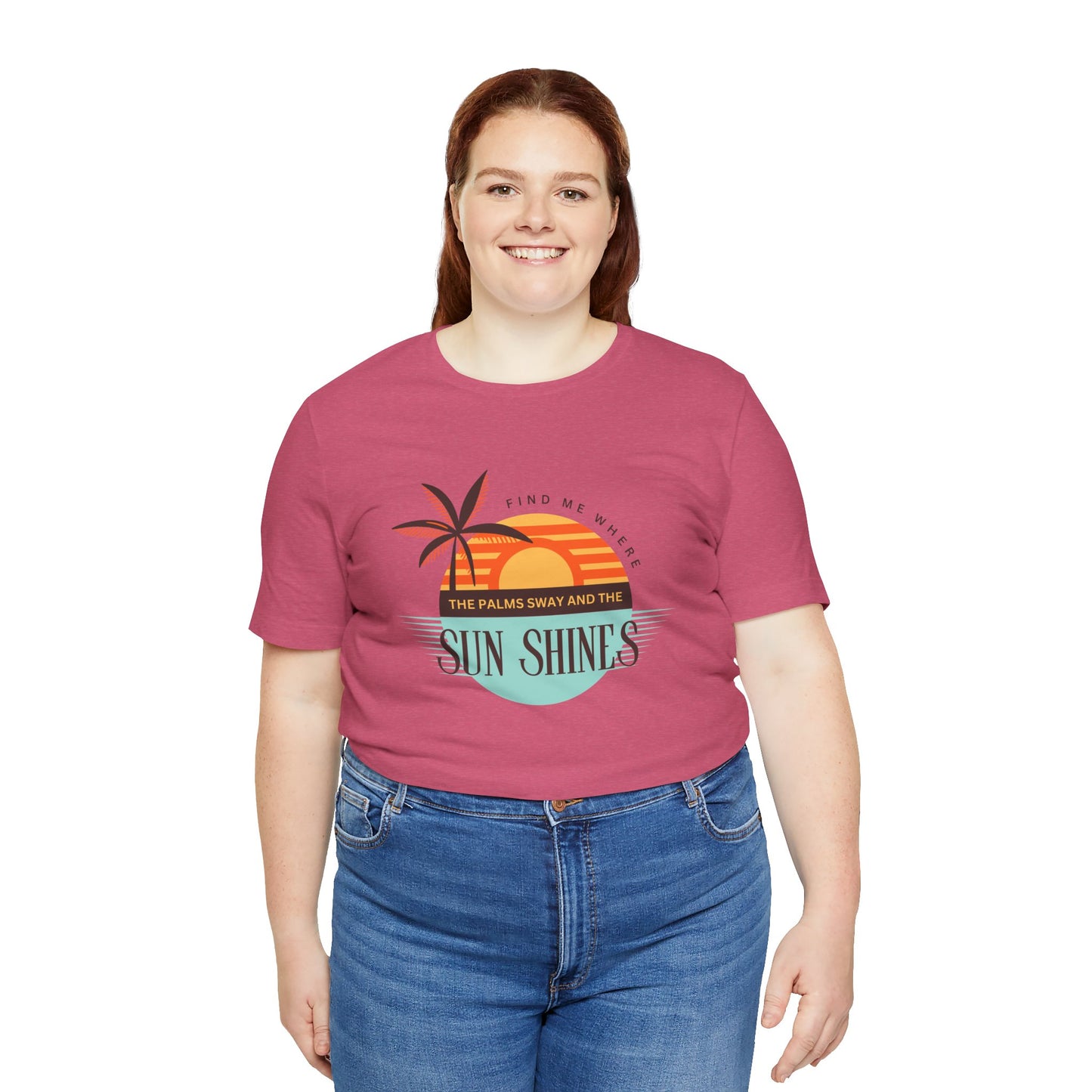 Tropical Vibes Tee - Relaxing Beach Sunset Design for Travelers and Summer Lovers, Perfect Gift for Vacations, Beach Days, and Casual Style