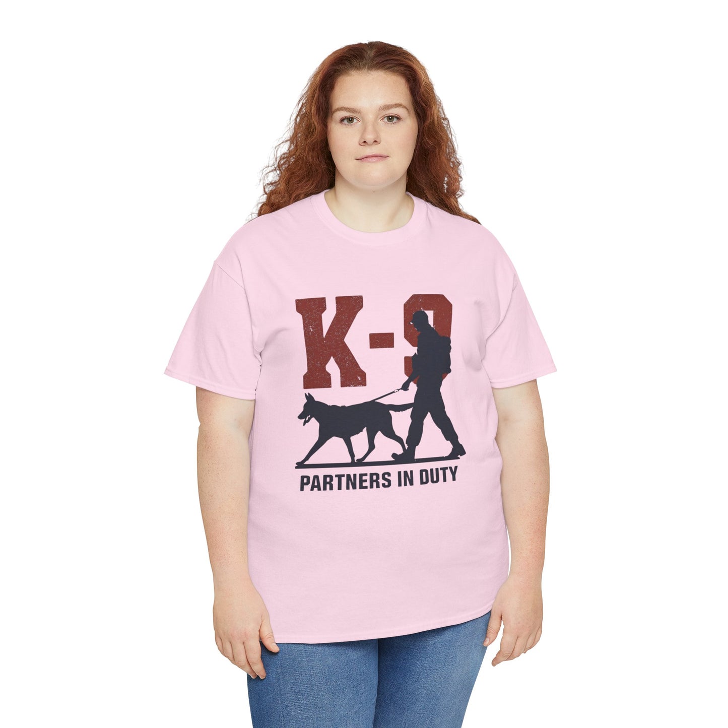 K-9 Partners in Duty Tee, Dog Handler T-Shirt, Dog Lover Tee, Police Dog Apparel, Dog Owner T-Shirt