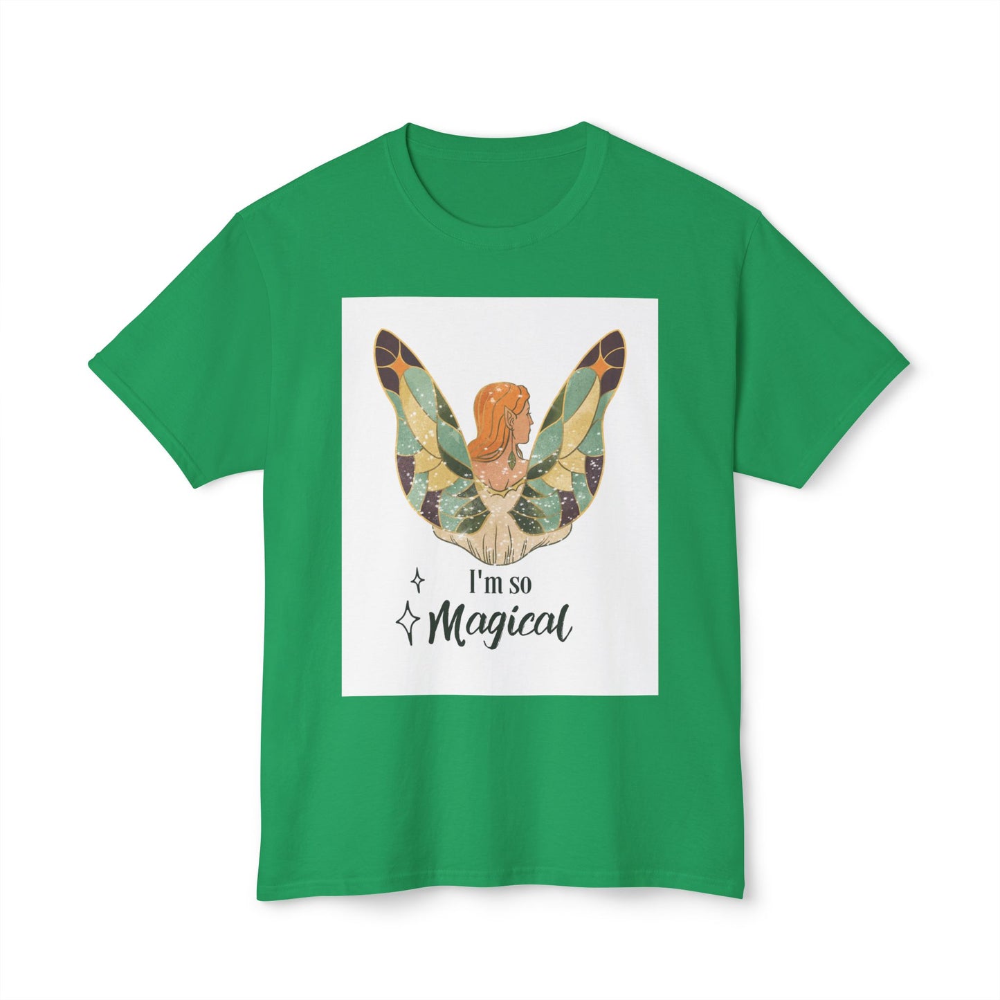 Woman Butterfly - I Am So Magical Unisex T-Shirt, Gift for Her, Cute Graphic Tee, Summer Fashion, Quote Shirt, Positive Vibes