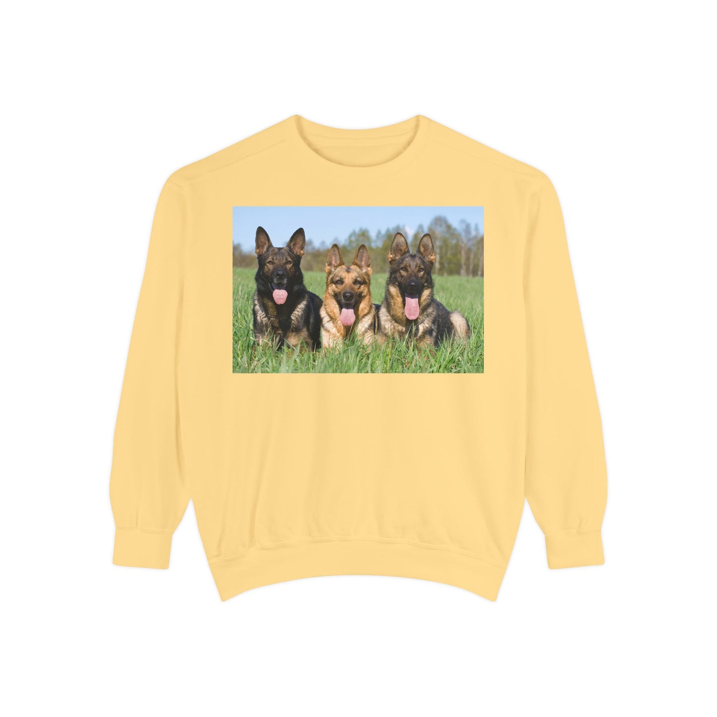 German Shepherd Friends Sweatshirt - Cozy Unisex Apparel for Dog Lovers